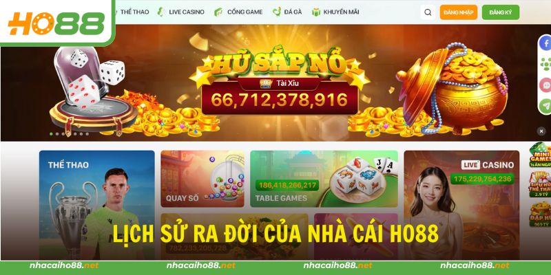 Giới thiệu thông tin chính thức về nhà cái HO88 uy tín